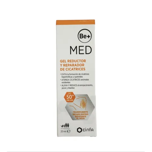 BE+ Med Gel Reductor y Reparador de cicatrices 20ml