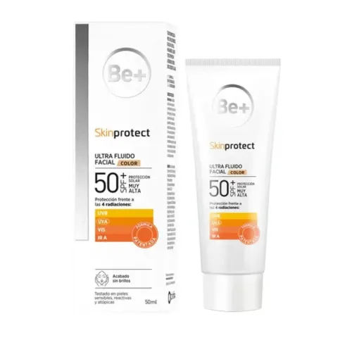 Be+ Skinprotect Ultra Fluido Facial Color SPF50+ 50ml