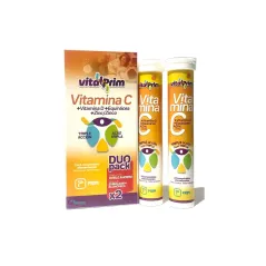 VitalPrim Vitamina C 2x24 comprimidos efervescentes naranja