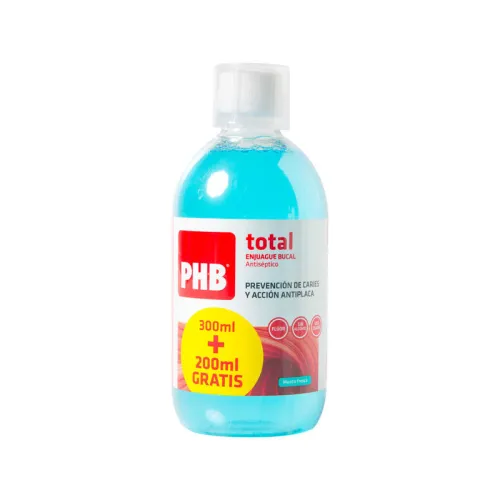PHB Total Enjuague Bucal 500ml PHB Total Enjuague Bucal 500ml