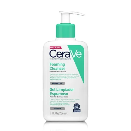 CeraVe Gel Limpiador Espumoso 236ml