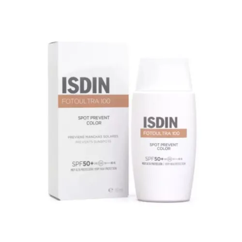 Fotoultra Isdin 100 Spot Prevent Color SPF50+ 50ml
