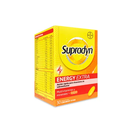 Supradyn Energy Extra 30 comprimidos