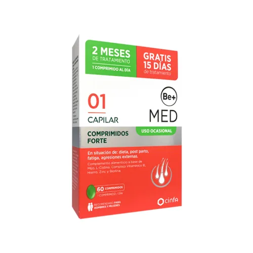 Be+ Capilar Uso Ocasional 60 comprimidos