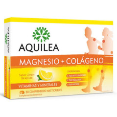 Aquilea Magnesio + Colágeno - 30 comprimidos masticables
