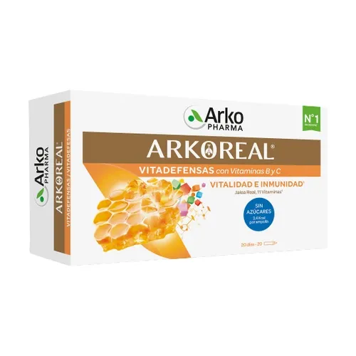 Arkoreal Vitadefensas sin azúcar 20 Ampollas Arkoreal Vitadefensas sin azúcar 20 Ampollas