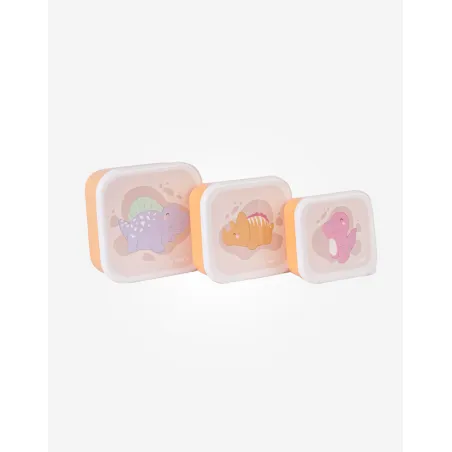 Saro Set 3 cajitas de almuerzo