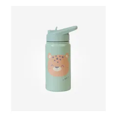 Botella térmica con pajita 350ml.