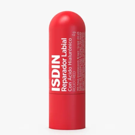 Isdin reparador stick labial rojo 4gr