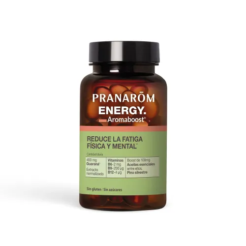 Pranarom Aromaboost Energy 60 cápsulas