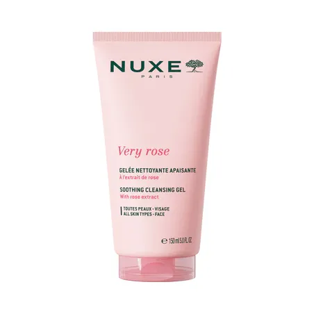 Nuxe Very Rose gel limpiador calmante 150ml