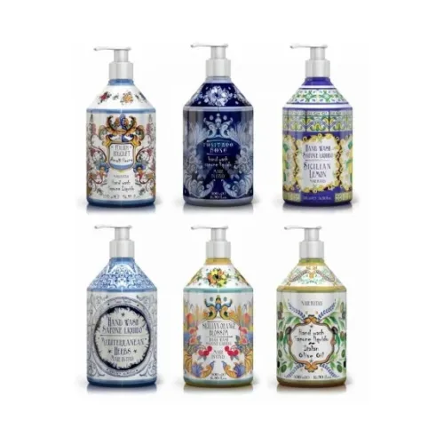 Jabón de manos italiano Rudy 500ml.