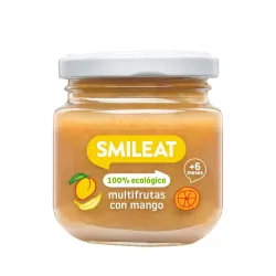 Smileat tarrito multifrutas con mango 130gr.