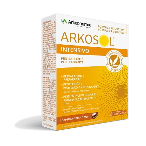 Arkosol Intensivo Piel Radiante 30 cápsulas Arkosol Intensivo Piel Radiante 30 cápsulas