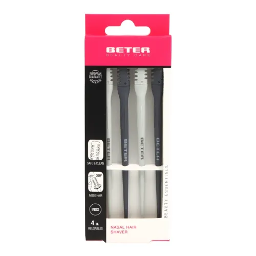 Cuchillas Cortapelos Nasal 4 unidades