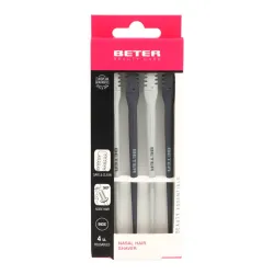 Cuchillas Cortapelos Nasal 4 unidades