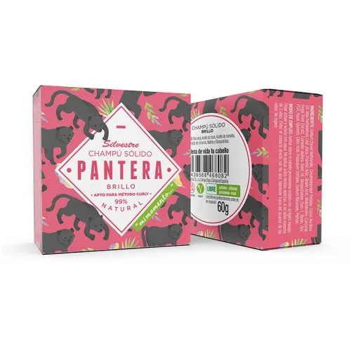 Silvestre Champú Sólido Brillo (Pantera) 60gr.