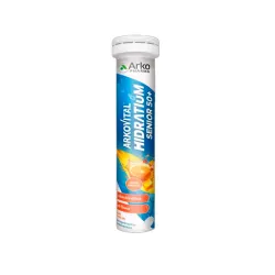 Arkovital Hidratium Senior 50+ 24 comprimidos efervescentes sabor naranja.