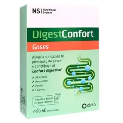 Ns Digestconfort Gases 60 Comprimidos Ns Digestconfort Gases 60 Comprimidos