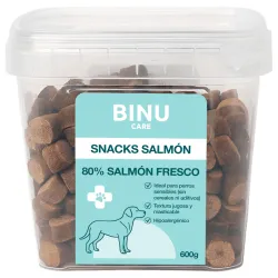 Binu Snack para perros salmón 600gr.