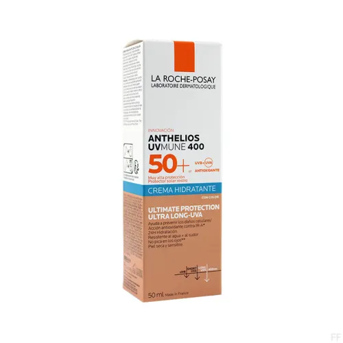 Anthelios UVMUNE 400 SPF50+ Crema Hidratante Color 50ml