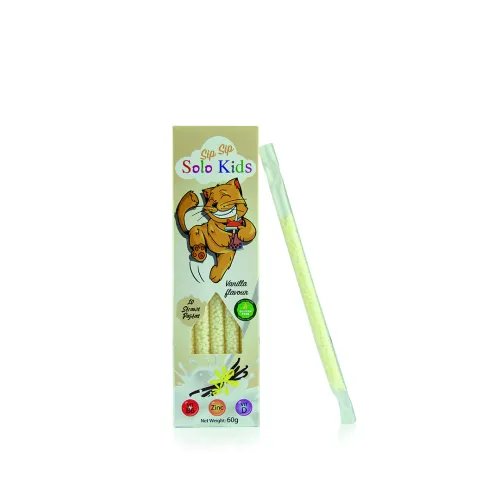 Solo kids pajitas sabor vainilla Solo kids pajitas sabor vainilla
