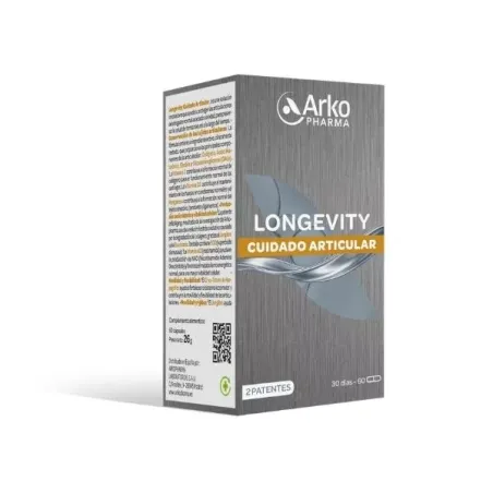 Longevity Cuidado Articular 60 cápsulas