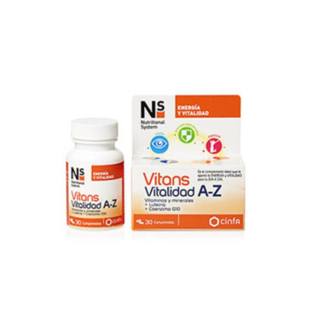 Ns Vitans Vitalidad A-Z 30 Comprimidos