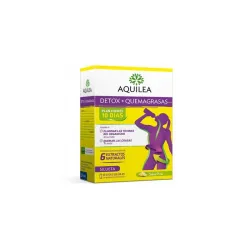 Aquilea Detox + Quemagrasas Forte 10 Sticks Solubles Sabor Piña