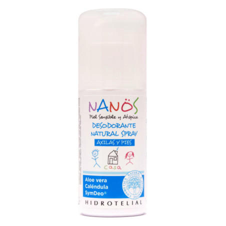 Nanos Desodorante Natural Spray Axilas y Pies 75ml