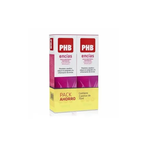 Phb Encías Pasta Dentífrica Duplo 75ml+75ml