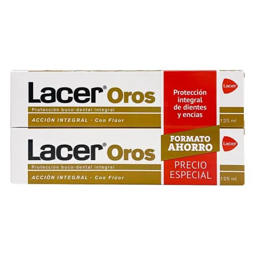 Lacer Oros Pasta Duplo 125ml