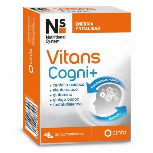 Ns Vitans Cogni+ 30 Comprimidos Ns Vitans Cogni+ 30 Comprimidos