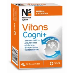 Ns Vitans Cogni+ 30 Comprimidos Ns Vitans Cogni+ 30 Comprimidos