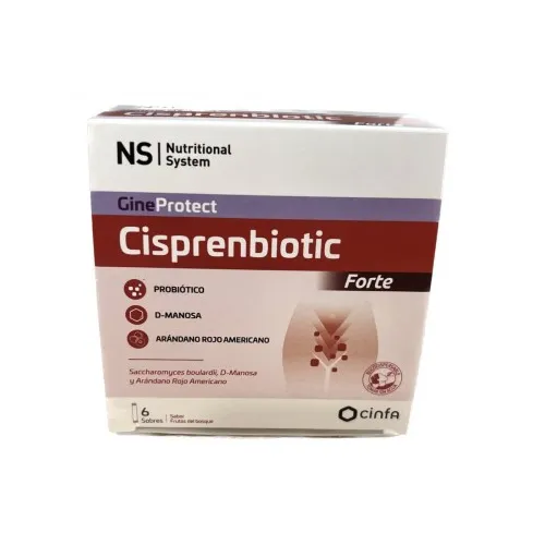 NS Cispren biotic forte gineprotect 6 sobres NS Cispren biotic forte gineprotect 6 sobres